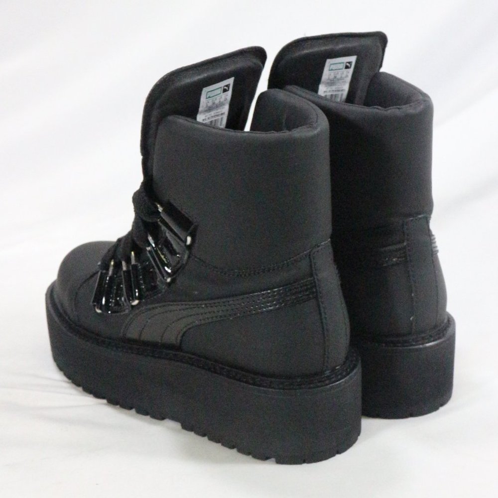 PUMA x Rihanna FENTY Sneaker Boots in Black Sz 6 US Women - Picture 5 of 8